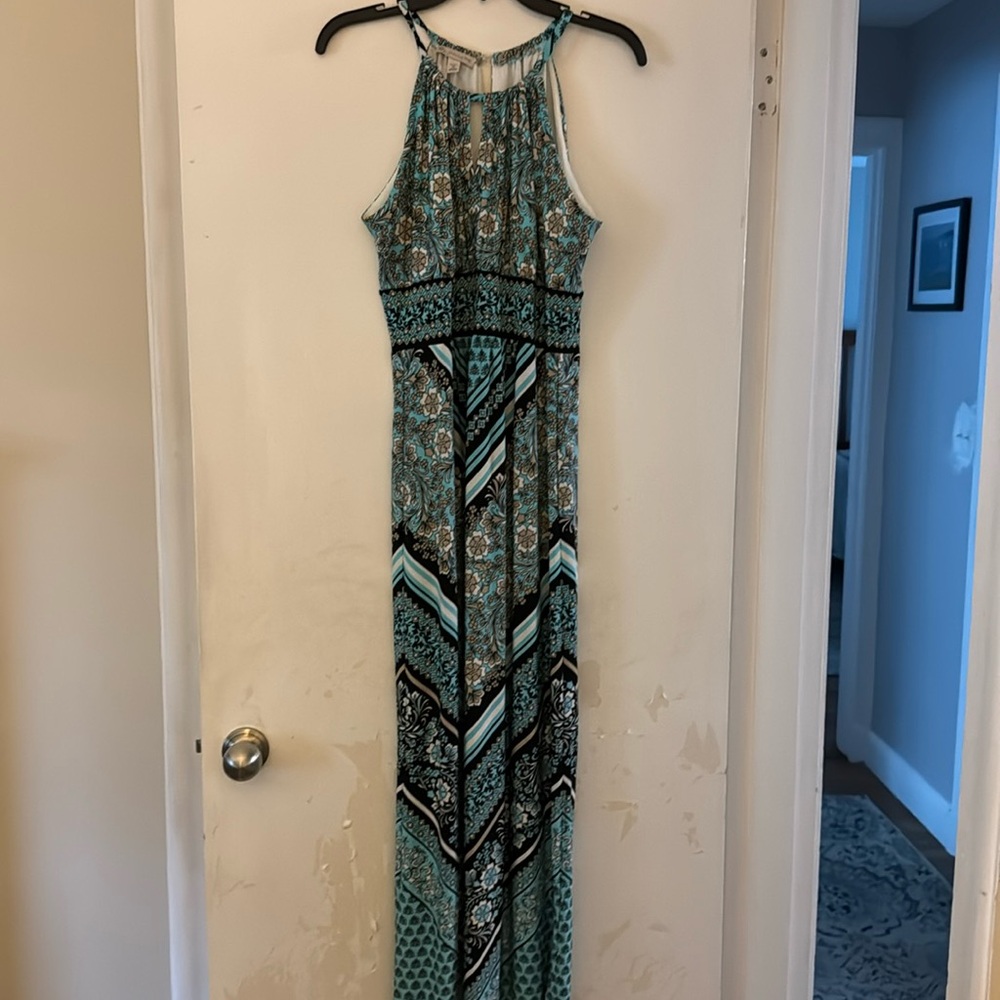 Halter maxi dress
